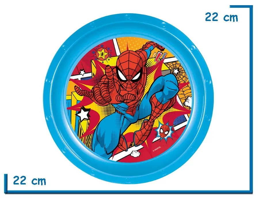 SPIDER-MAN PLATO LISO