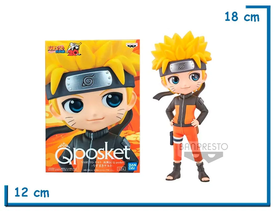 BANPRESTO NARUTO NARUTO SHIPPUDEN Q POSKET VER. A