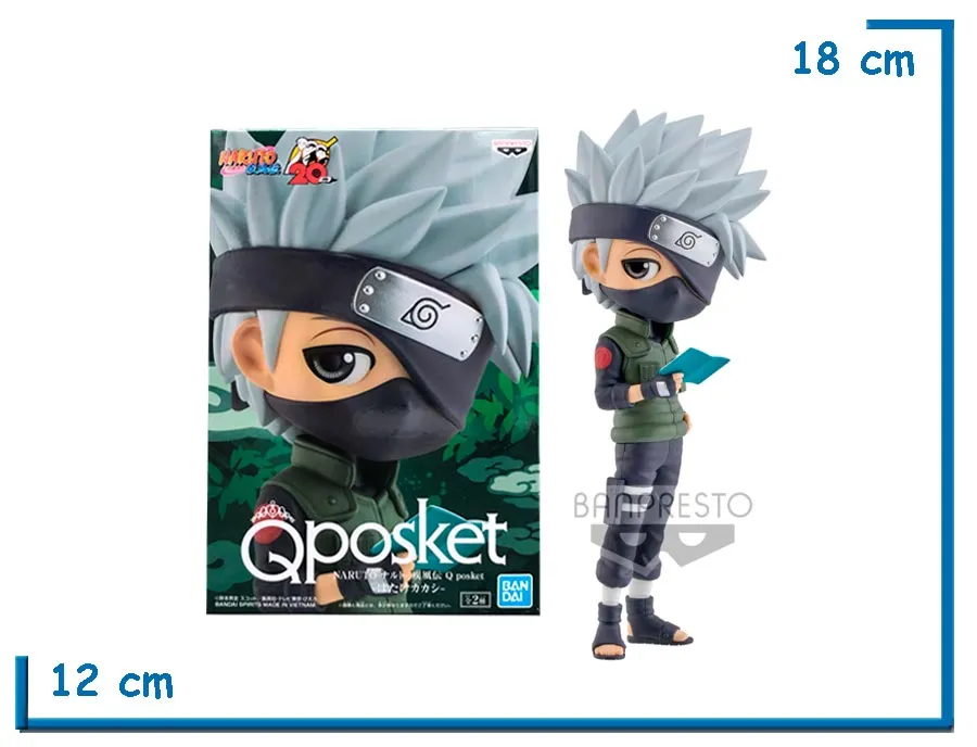 BANPRESTO KAKASHI NARUTO SHIPPUDEN Q POSKET VER.A