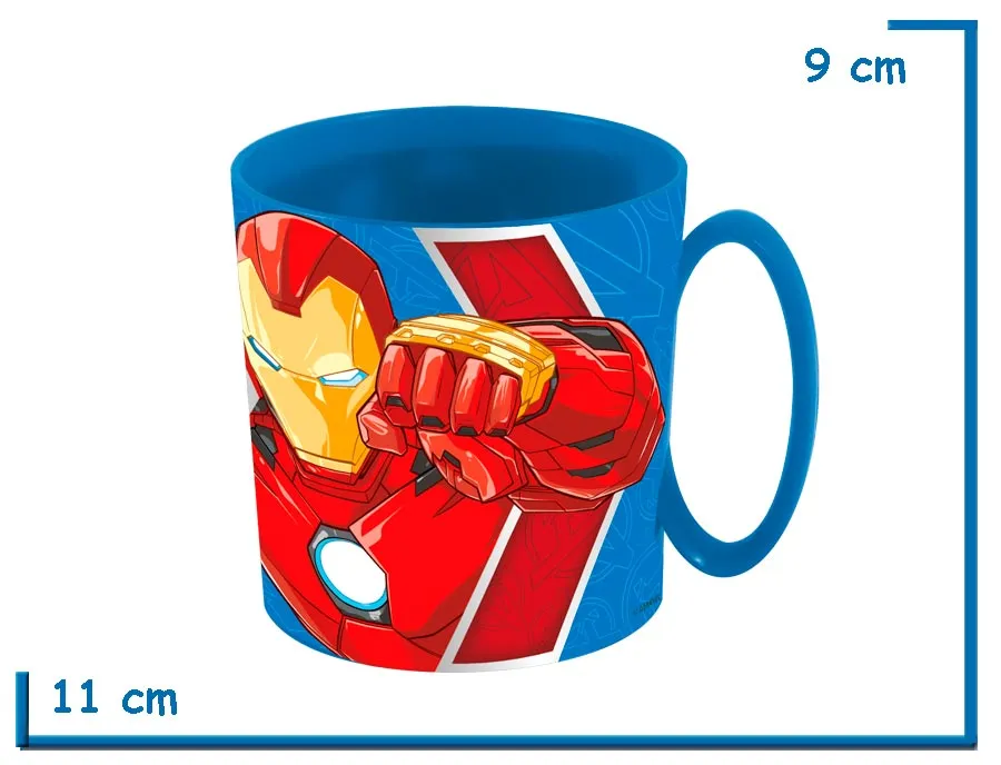AVENGERS TAZA 350 ML MICRO