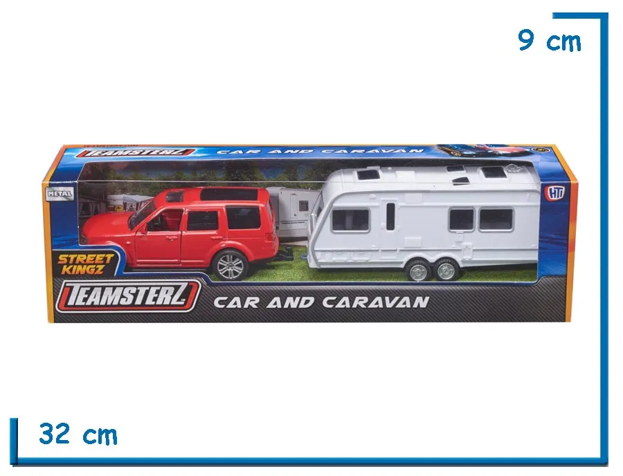 TEAMSTERZ CAR AND CARAVAN ROJO