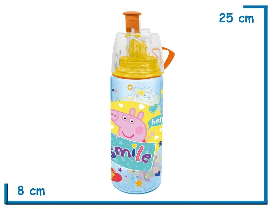 PEPPA PIG BOTELLA 575 ML SPRAYER DRINK