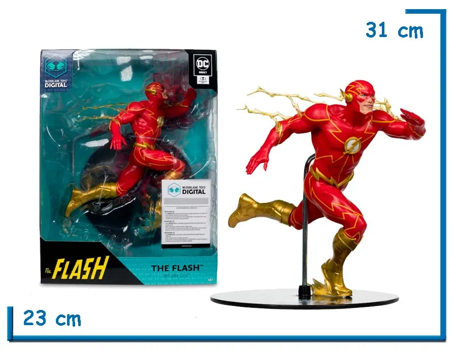 MCFARLANE THE FLASH BY JIM LEE 30 CM DC DIRECT MT DIGITAL