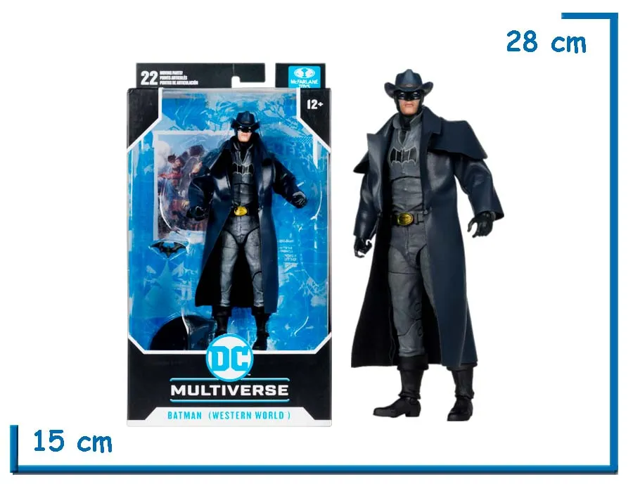 MCFARLANE BATMAN WESTERN (BS ARCHIVE OF WORLDS) 18 CM DC MULTIVERSE