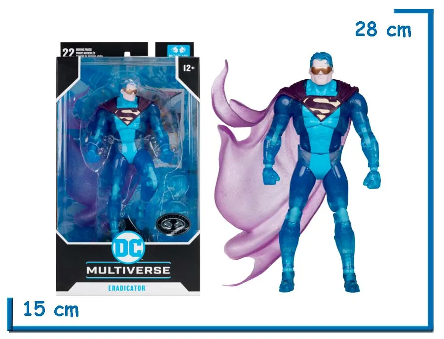 MCFARLANE ERADICATOR PLATINUM ED. (ROS) 18CM DC MULTIVERSE