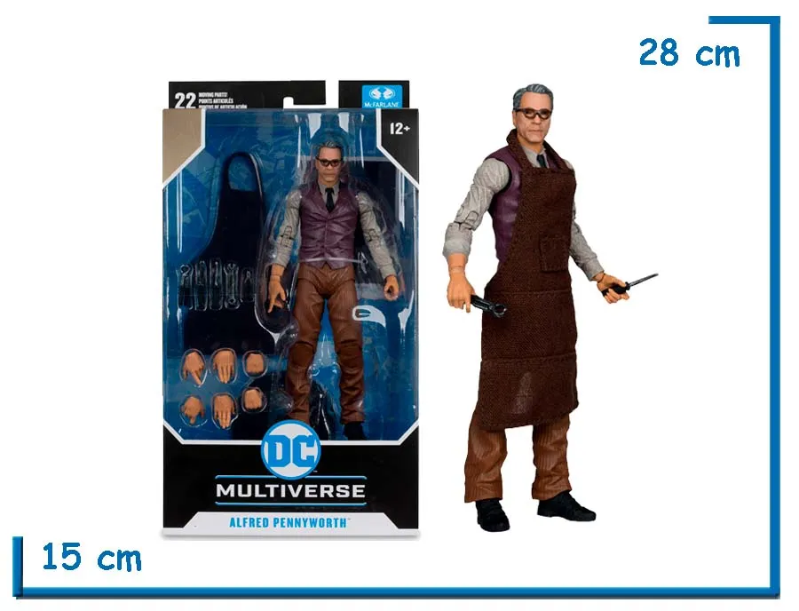 MCFARLANE ALFRED PENNYWORTH (BVS DOJ) 18 CM DC MULTIVERSE