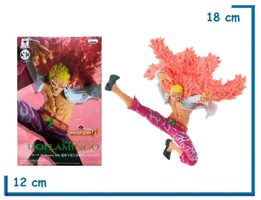 BANPRESTO DONQUIXOTE DOFLAMINGO ONE PIECE SCULTURES BIG BFC