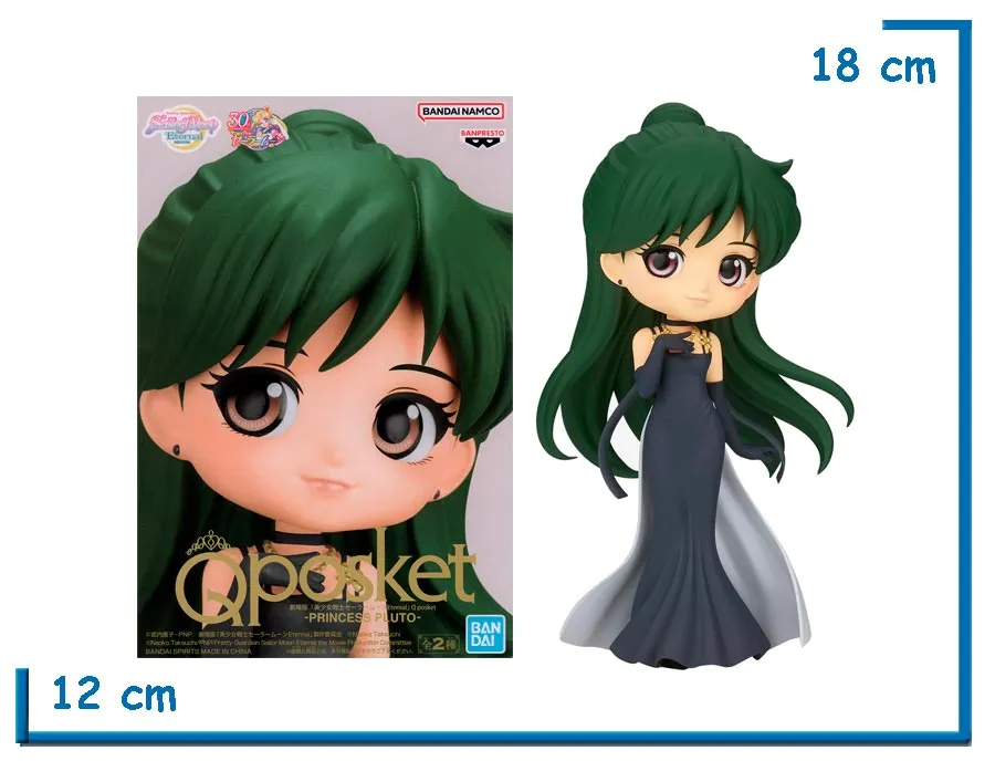 BANPRESTO PRINCESS PLUTO SAILOR MOON Q POSKET VER.A