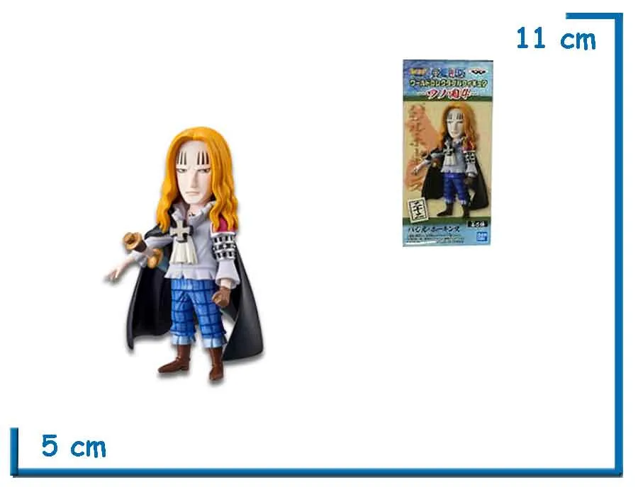 BANPRESTO BASIL HAWKINS ONE PIECE WCF WANO KUNI 4