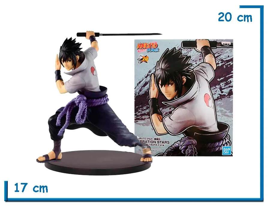 BANPRESTO UCHIHA SASUKE NARUTO SHIPPUDEN VIBRATION STARS