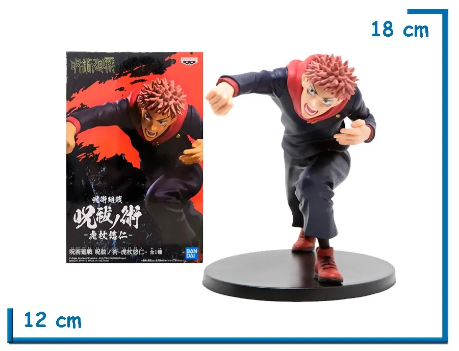 BANPRESTO YUJI ITADORI JUJUTSU KAISEN FIGURE