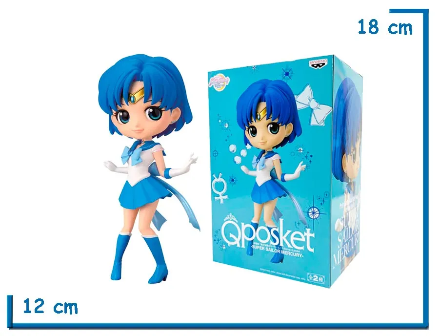 BANPRESTO SUPER SAILOR MERCURY SAILOR MOON Q POSKET VER. A