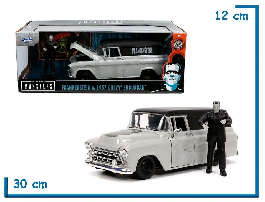 2X1 JADA FRANKENSTEIN & 1957 CHEVROLET SUBURBAN UNIVERSAL MONSTERS 1.24