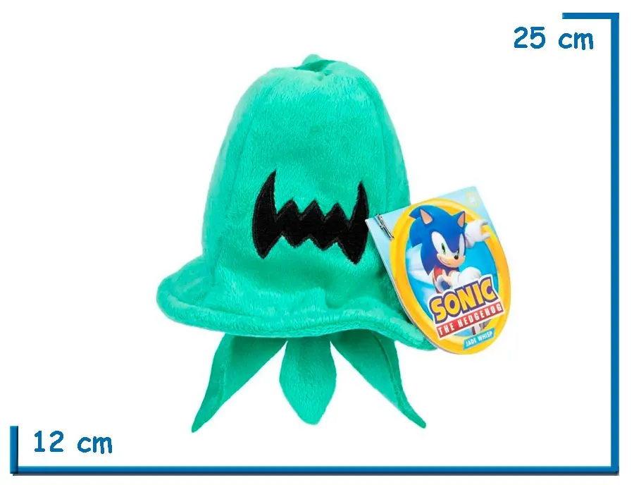 2X1 JAKKS SONIC JADE WHISP PELUCHE 25CM