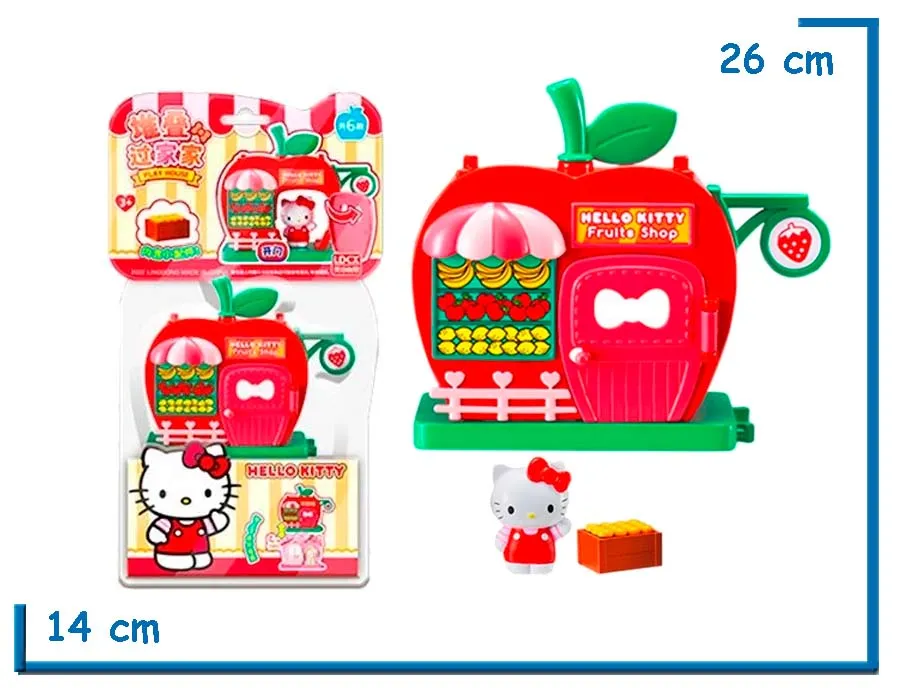 LING DONG HELLO KITTY HELLO KITTY STACKED PLAY HOUSE