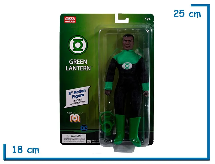 MEGO JOHN STEWART GREEN LANTERN DC