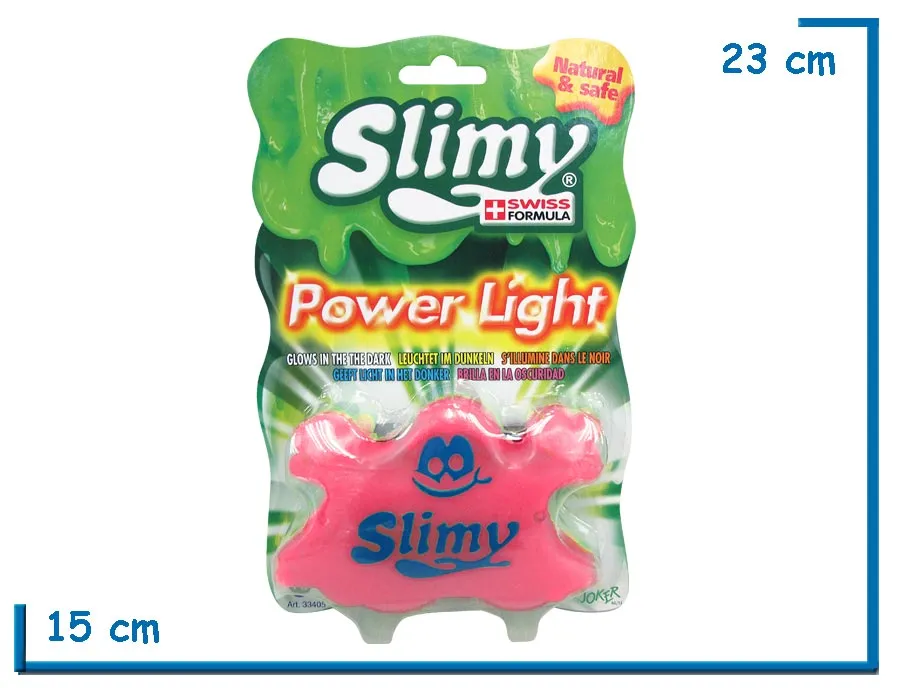 SLIMY POWER LIGHT ROSA CON COLGANTE DE CINTURON 150GR