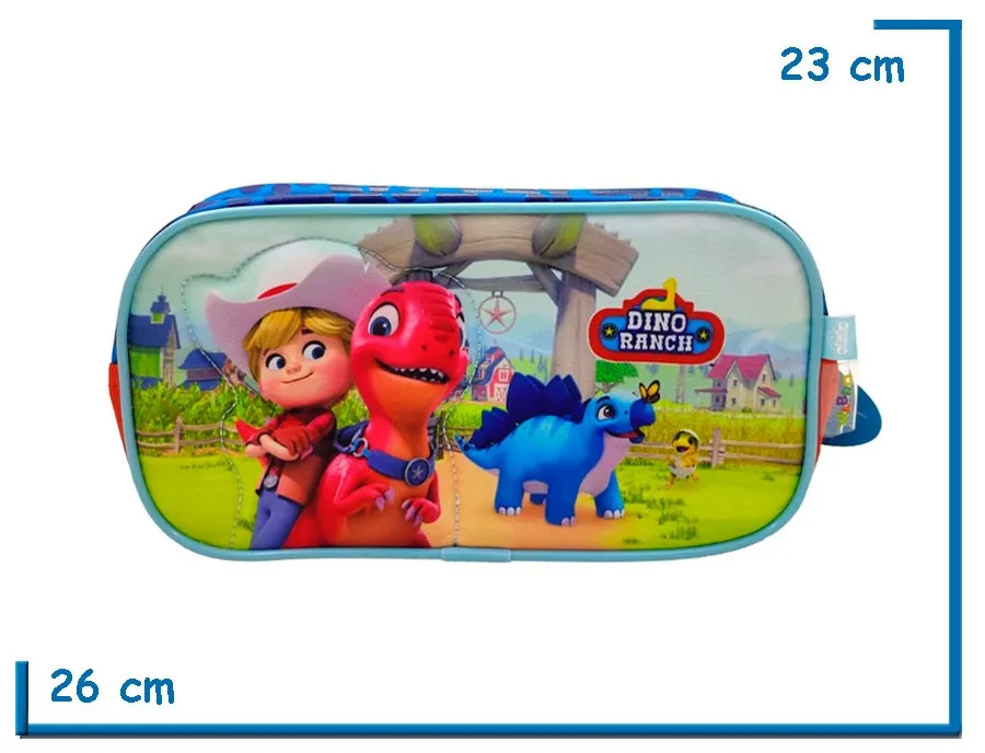 PORTALAPIZ SIMPLE DINO RANCH JON & BLITZ