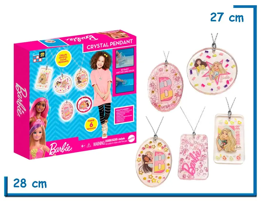 2X1 AMAV BARBIE COLGANTE DE CRISTAL