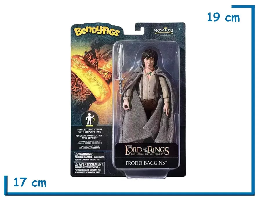 BENDYFIGS FRODO BAGGINS THE LORD OF THE RINGS