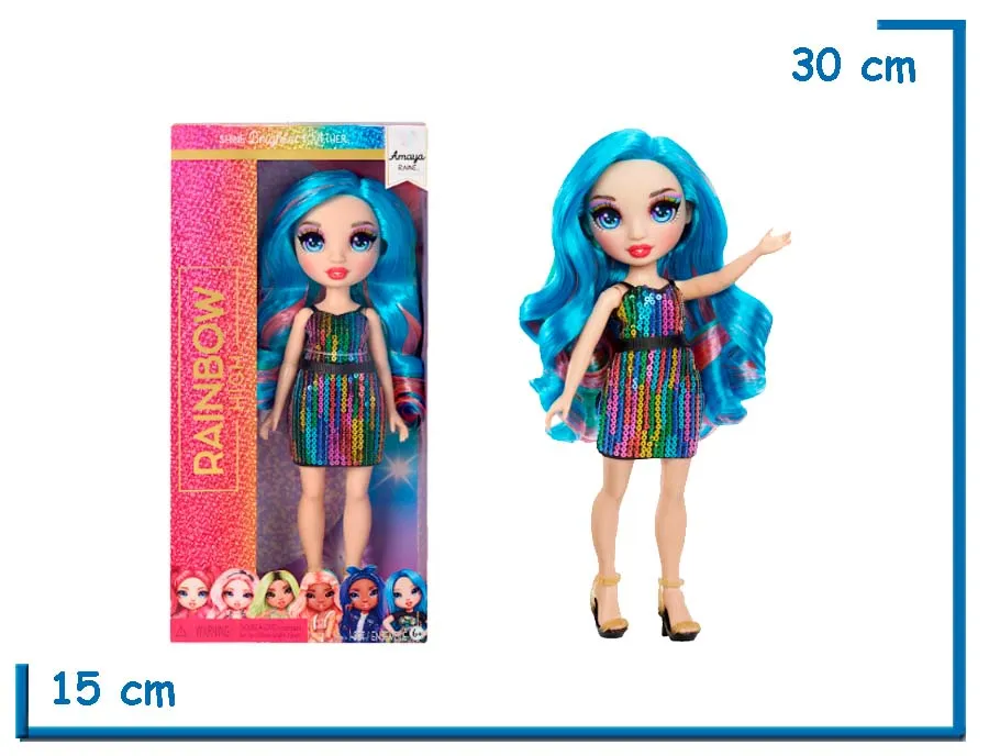 MGA RAINBOW HIGH AMAYA RAINE FASHION DOLL