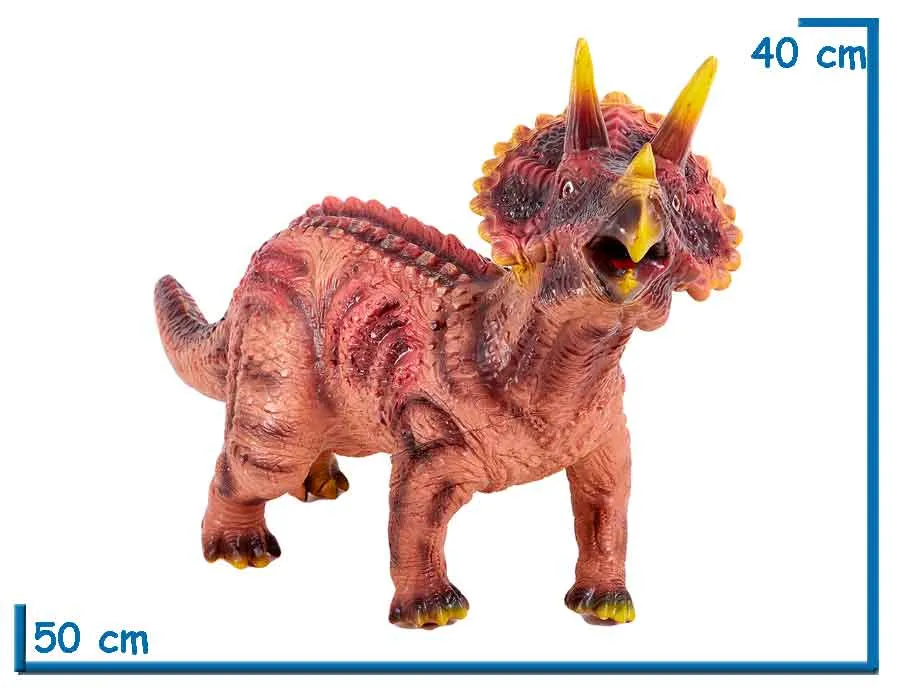 KING ME DINOSAUR TRICERATOPS CON SONIDO 50 CM