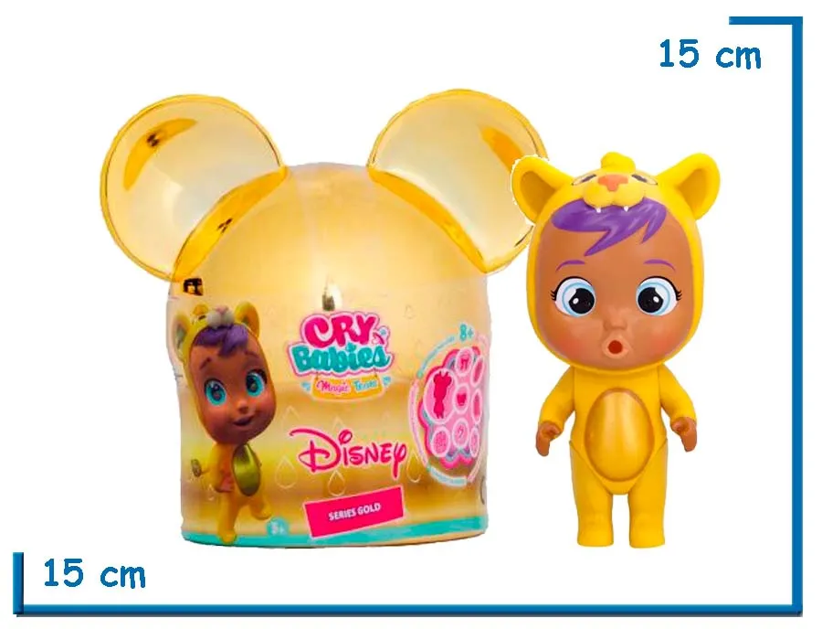 2X1 IMC CRY BABIES MAGIC TEARS DISNEY SIMBA SERIES GOLD