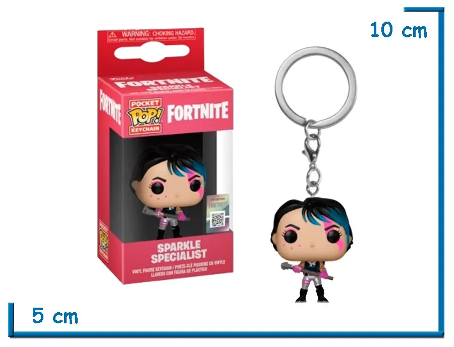 2X1 FUNKO POP LLAVERO SPARKLE SPECIALIST FORTNITE