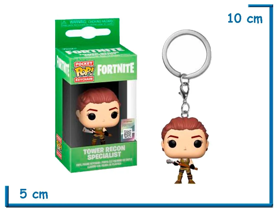 2X1 FUNKO POP LLAVERO TOWER RECON SPECIALIST