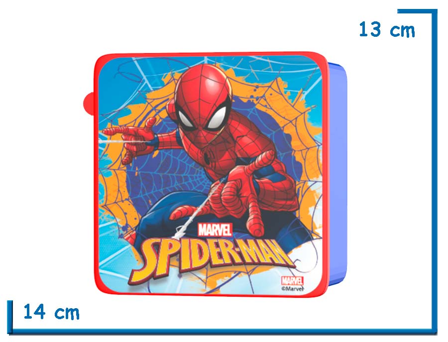 SPIDER-MAN CAJA SANDWICH