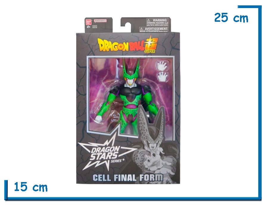 BANDAI CELL FINAL FORM DBS DRAGON STARS 17CM