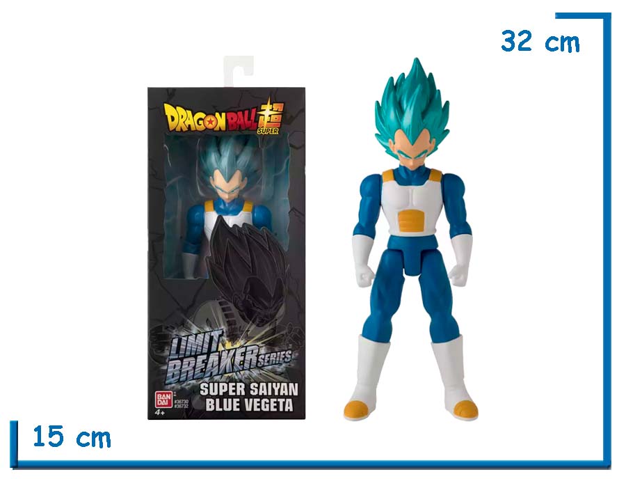 BANDAI SUPER SAIYAN BLUE VEGETA DBS LIMIT BREAKER SERIES 29CM