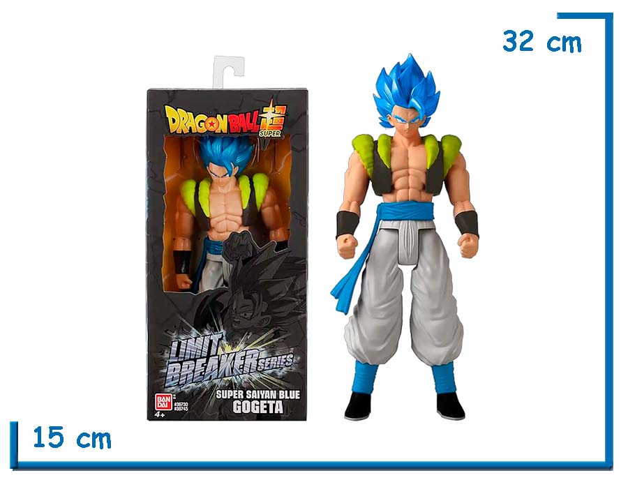 BANDAI SUPER SAIYAN BLUE GOGETA DBS LIMIT BREAKER SERIES 29CM