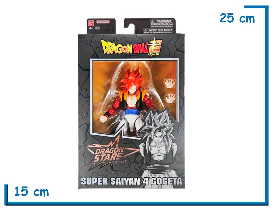 BANDAI SUPER SAIYAN 4 GOGETA DBS DRAGON STARS 17CM