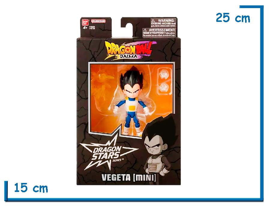 BANDAI VEGETA (MINI) DBD DRAGON STARS 17CM