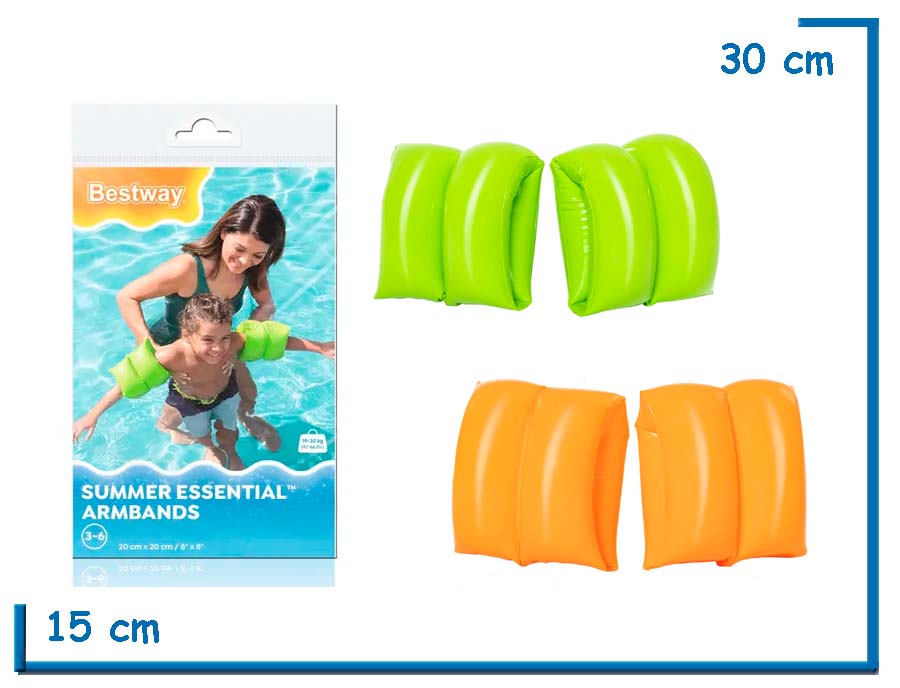 BESTWAY BRACITOS INFLABLES COLOR SURTIDO