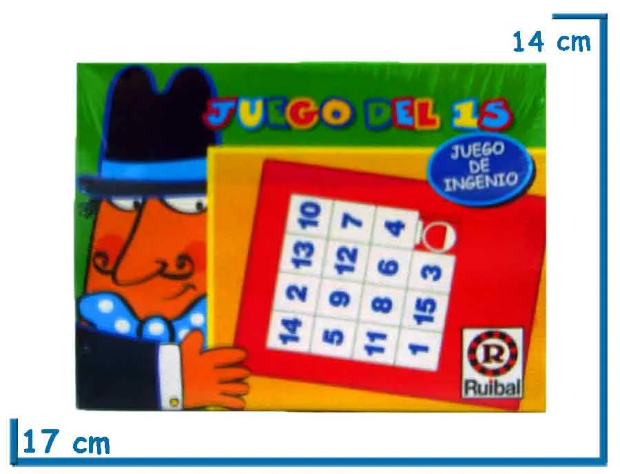 JUEGO DEL 15 MINI