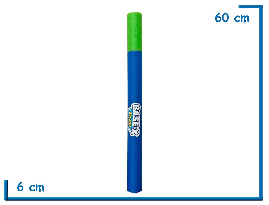 BASE-X SPLASH  LANZA AGUAS AZUL60CM