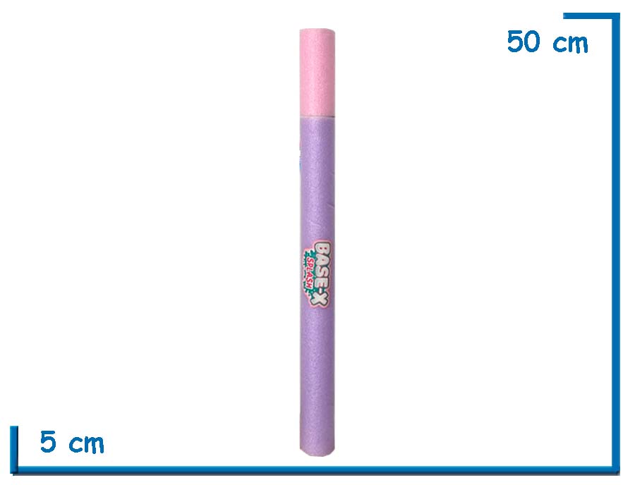 BASE-X SPLASH  LANZA AGUAS LILA 50CM