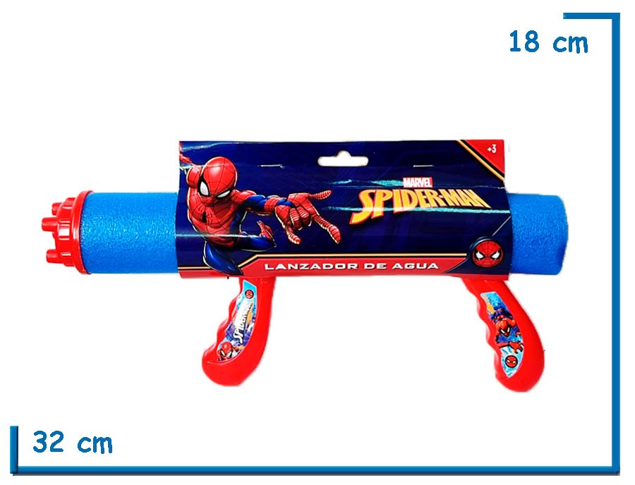 SPIDER-MAN LANZADOR DE AGUA AZUL