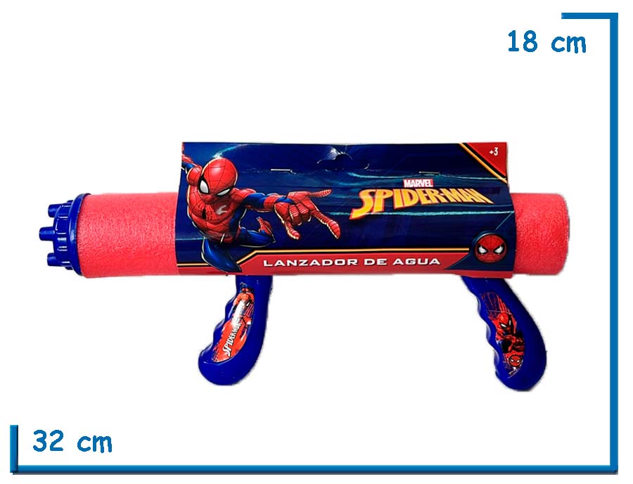 SPIDER-MAN LANZADOR DE AGUA ROJO