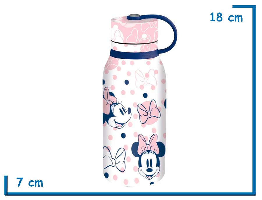 MINNIE MOUSE CARAS BOTELLA 330 ML INSULATED STAINLESS STEEL