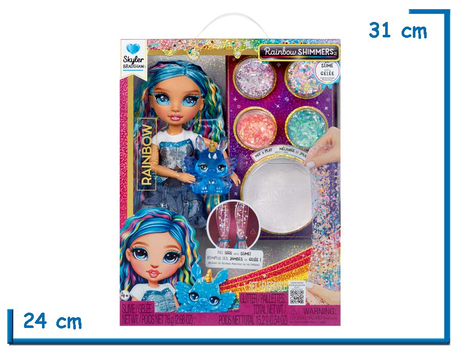 MGA RAINBOW HIGH SKYLER BRADSHAW RAINBOW SHIMMERS