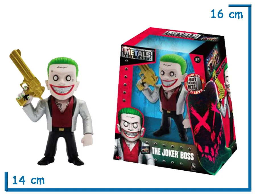 JADA METALS THE JOKER BOSS SUICIDE SQUAD 4"