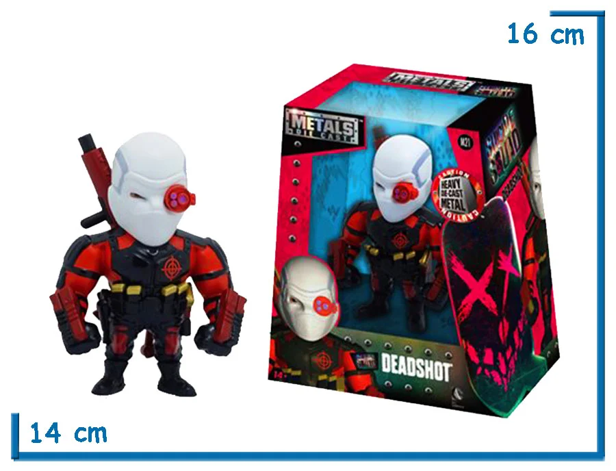 JADA METALS DEADSHOT SUICIDE SQUAD 4"
