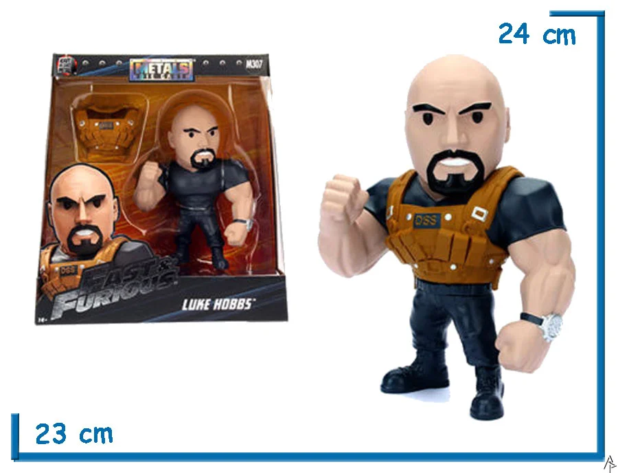 JADA METALS LUKE HOBBS FAST & FURIOUS 6"