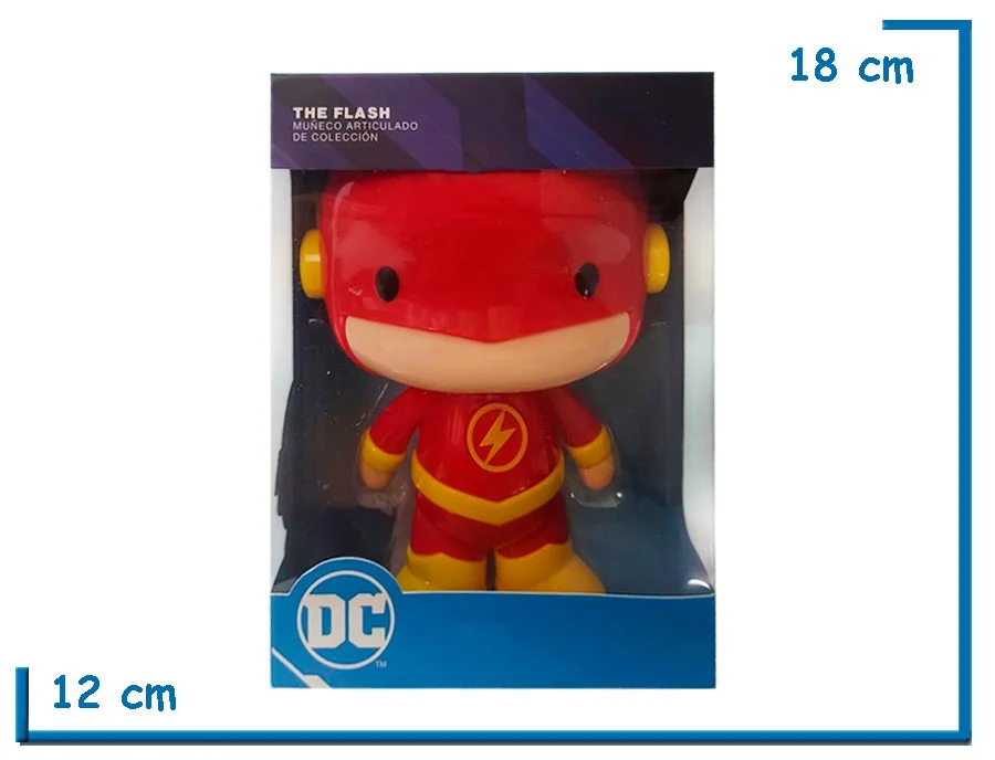 JUSTICE LEAGUE THE FLASH SD 7''FIGURA EN CAJA