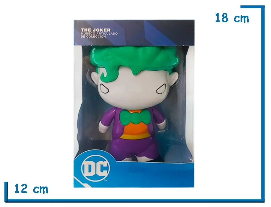 JUSTICE LEAGUE THE JOKER SD 7''FIGURA EN CAJA
