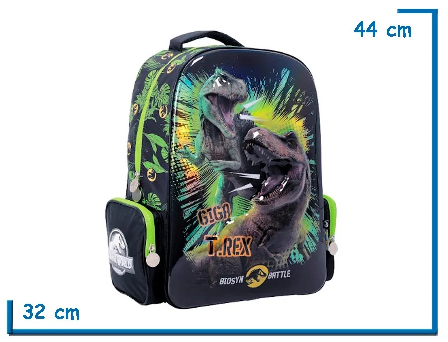 MOCHILA ESPALDA 17'' JURASSIC WORLD GIGA T.REX RELIEVE