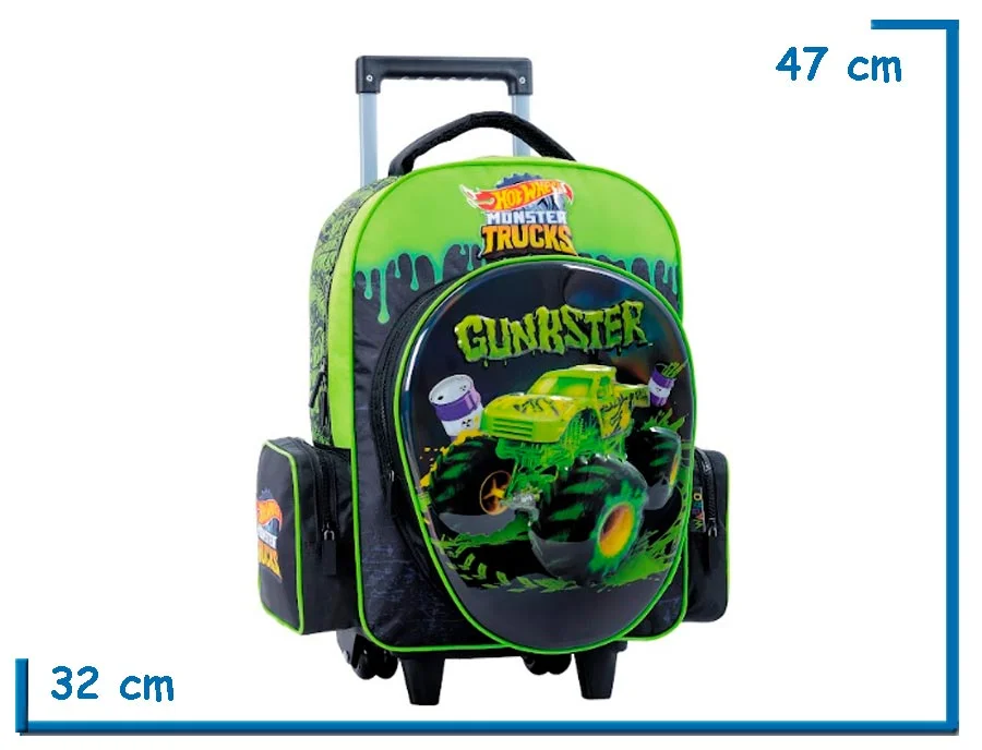 MOCHILA CARRO 17'' HOT WHEELS GUNKSTER